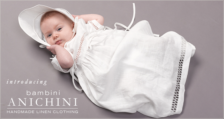handmade linen baby clothes
