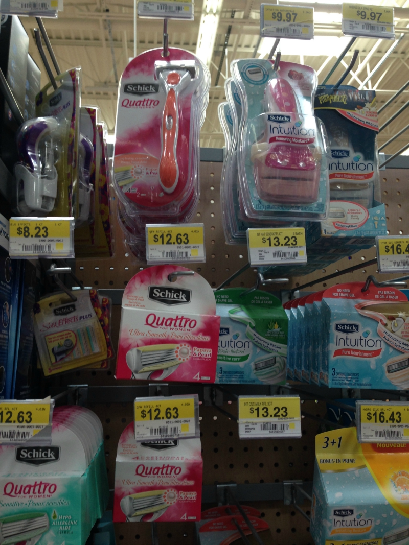 Schick quattro walmart