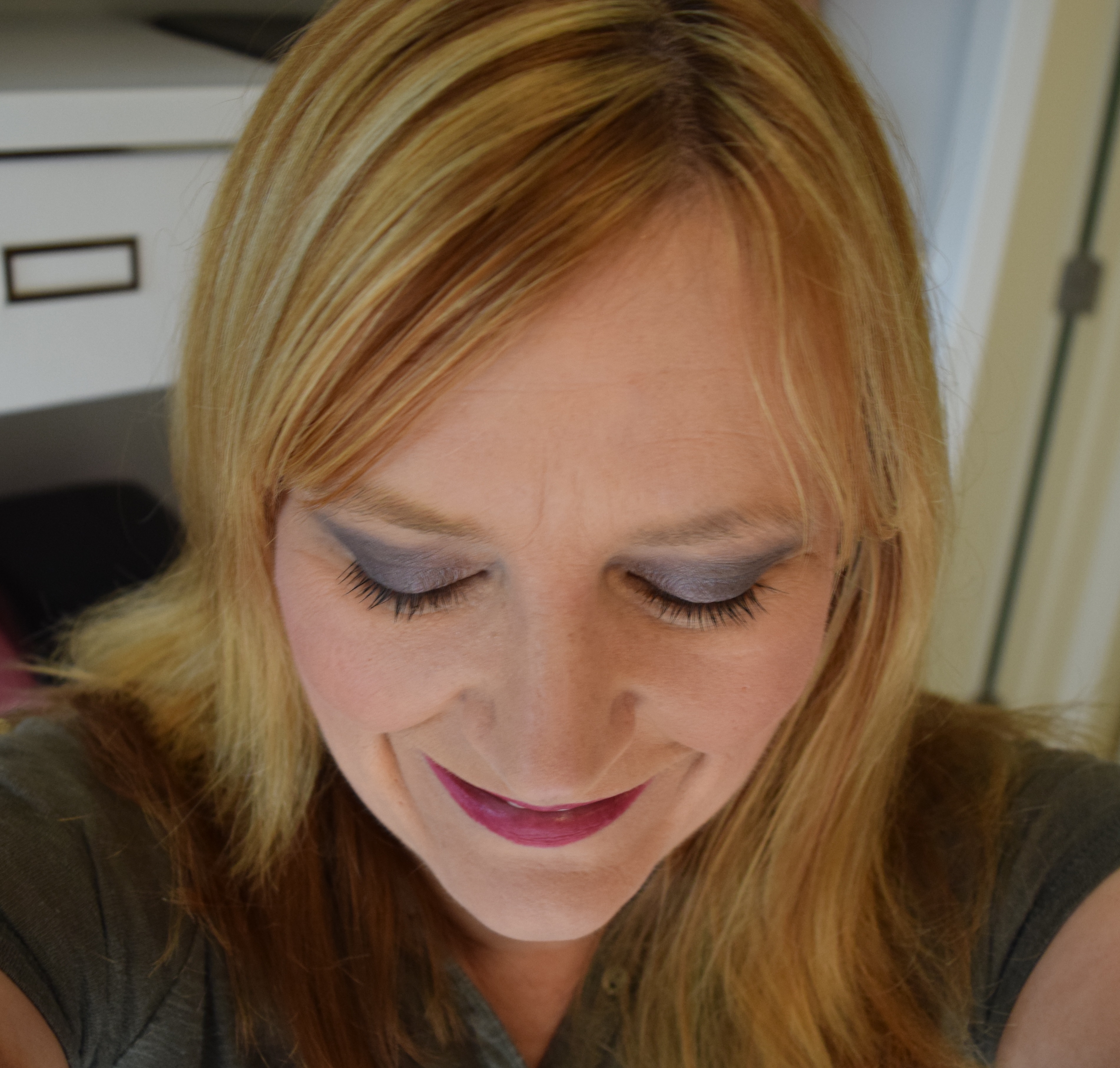 Colour pop taupe shadow look Party Time
