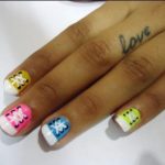 Simple Shoe Lace Nail Art Tutorial Step By Step