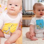modern baby clothes and furniture